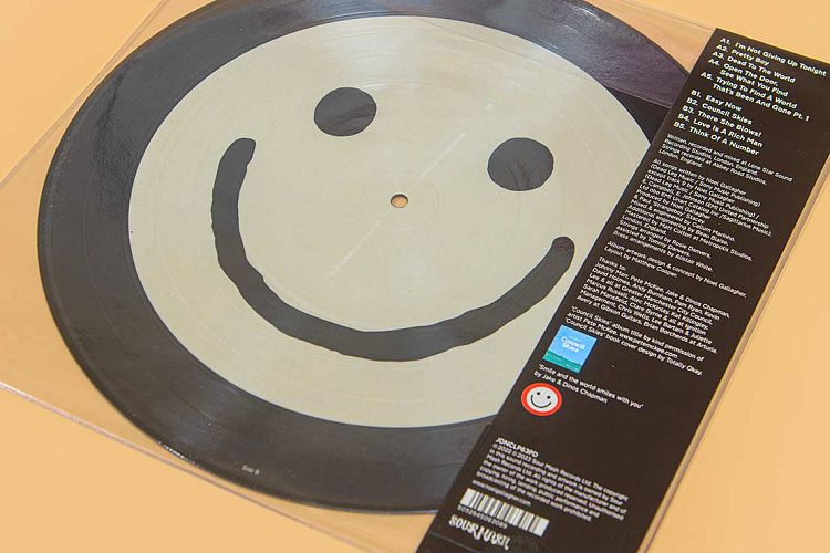 Noel Gallagher smiley picture disc.
