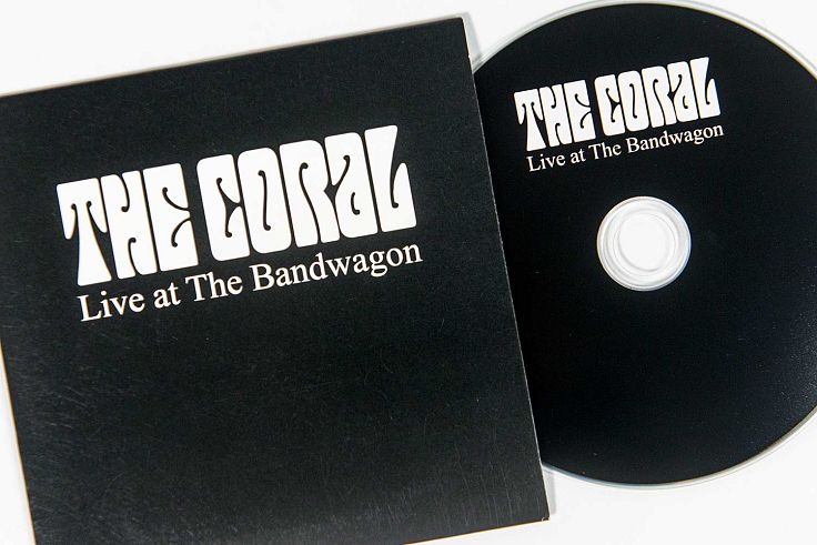 CD in card wallet - The Coral live