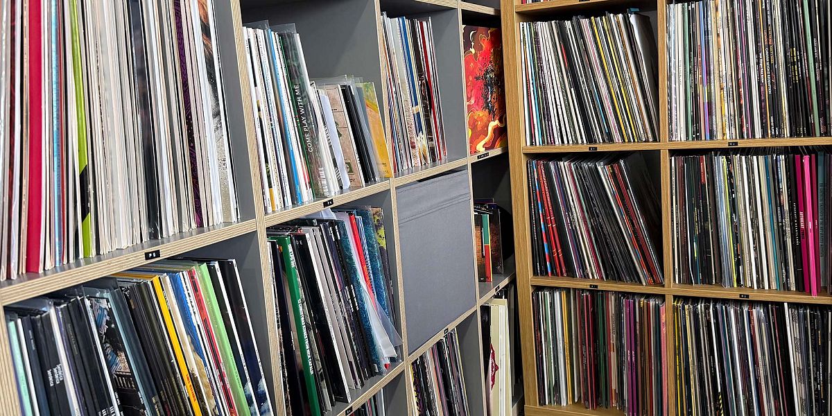 Good shelving will help protext your vinyl collection from warping