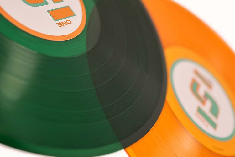Coloured PET records