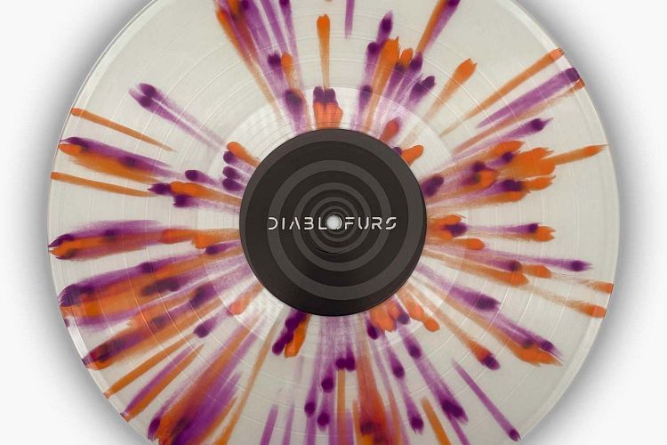 Diablofurs splatter vinyl